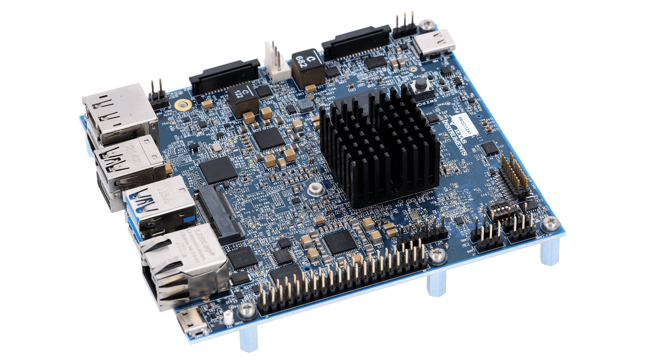 TDA4VM processor starter kit for edge AI vision systems