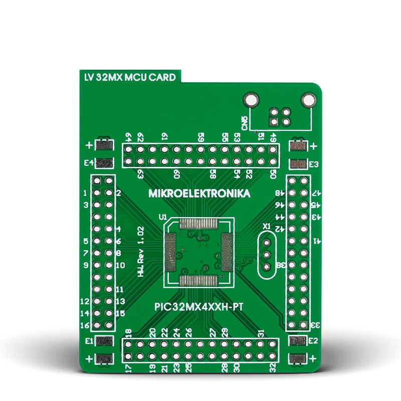 PIC32MCUcard1 empty PCB