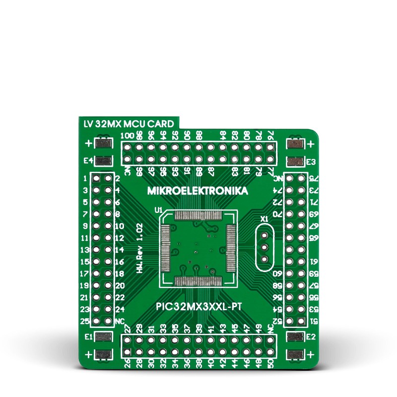 PIC32MCUcard4 empty PCB