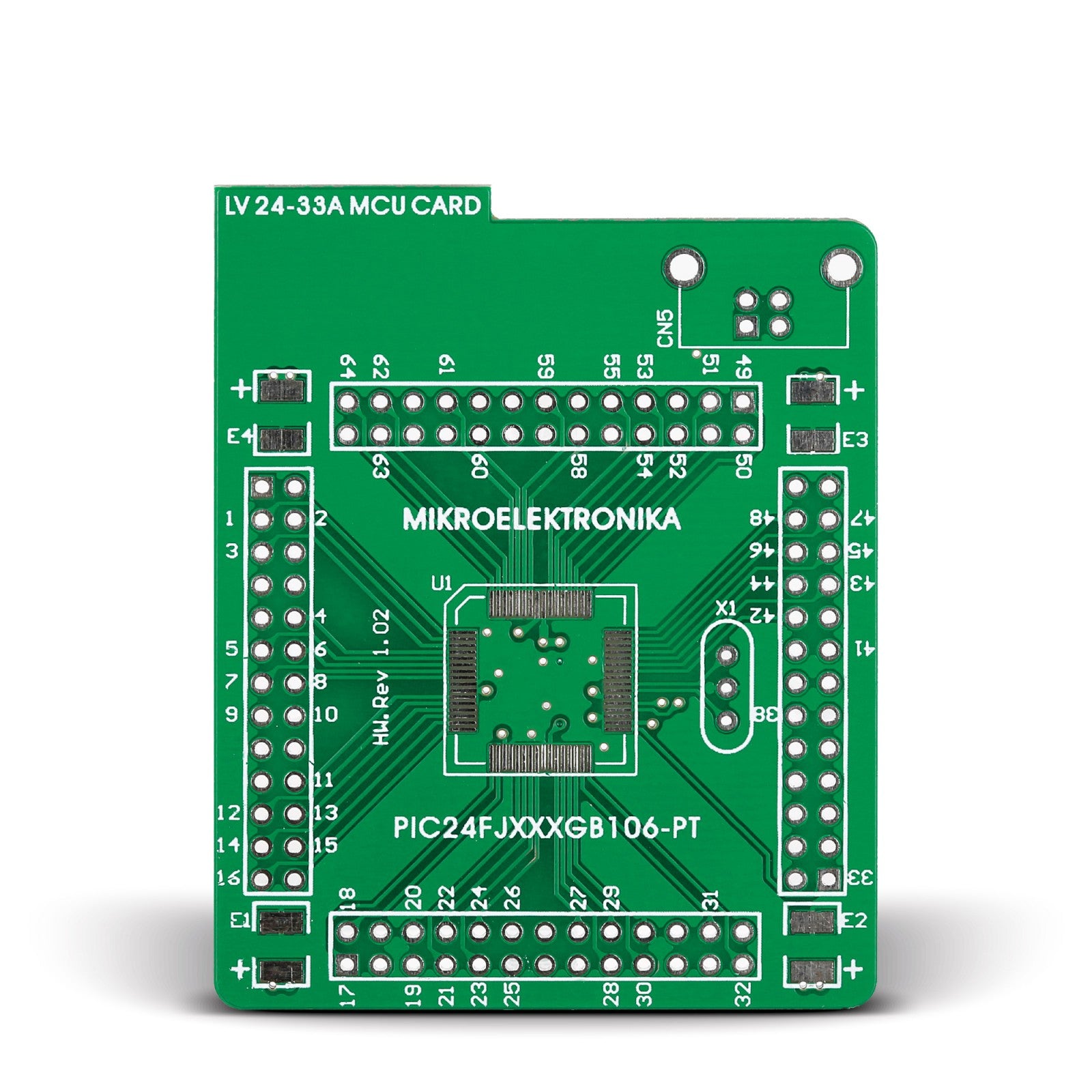 2433MCUcard13 empty PCB
