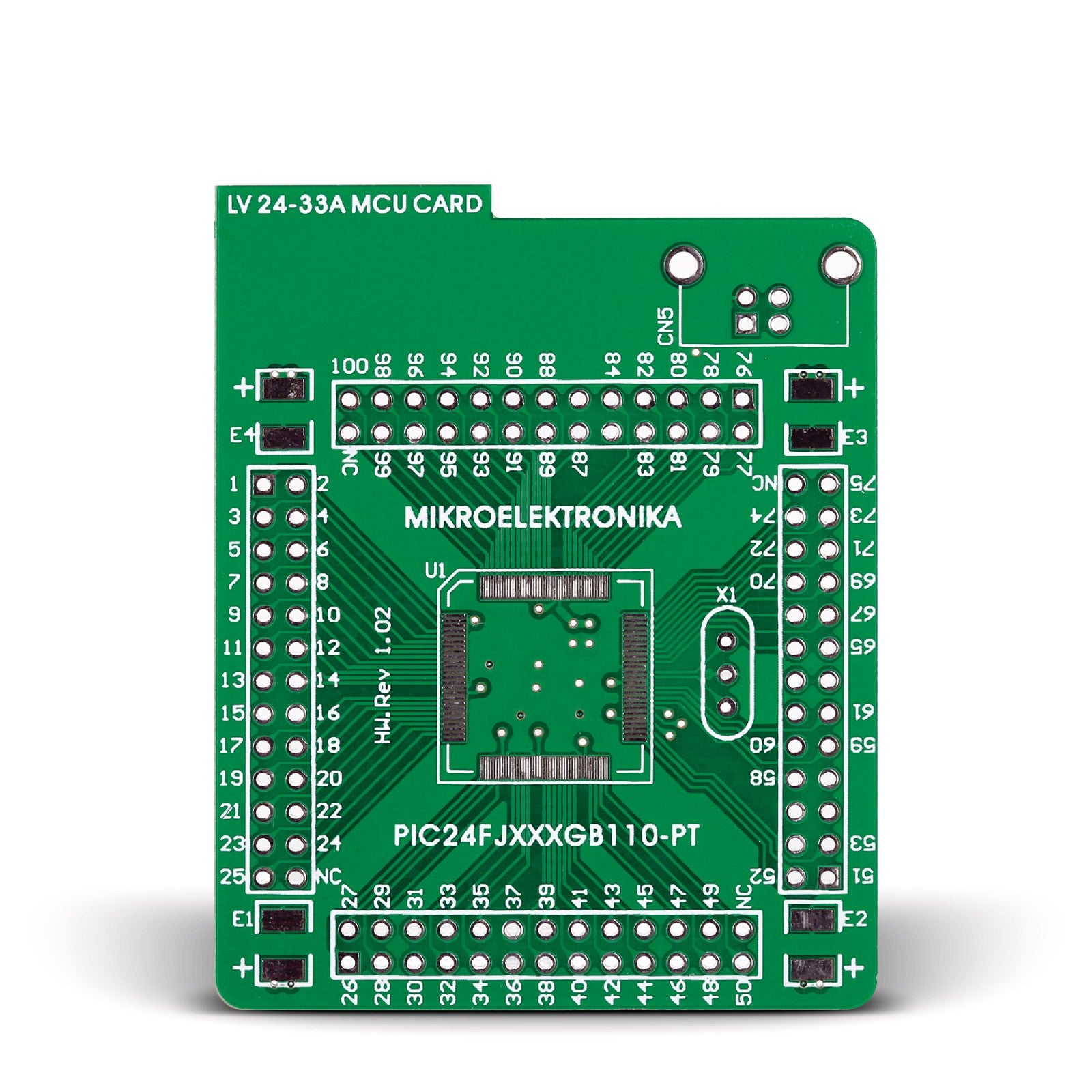 2433MCUcard15 empty PCB
