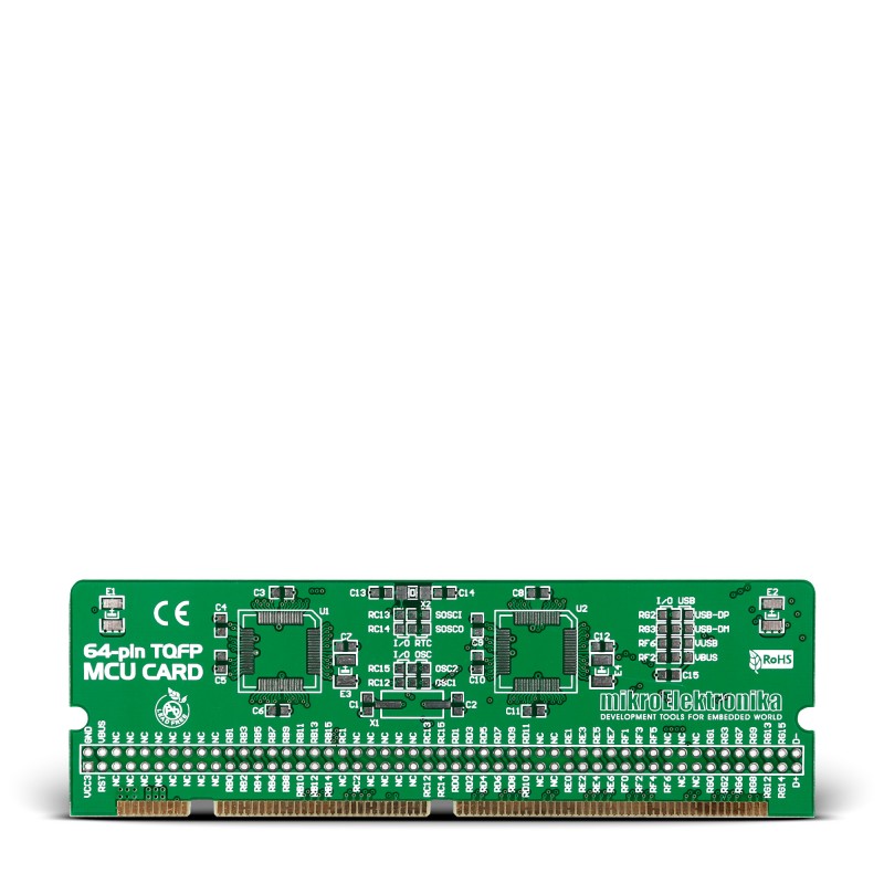 LV-24-33 v6 64-pin TQFP MCU Card Empty PCB