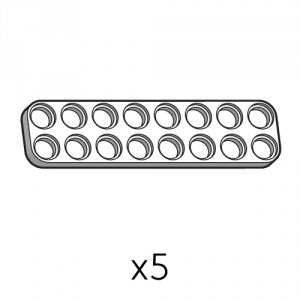 Plate (SPD-2b8(W)) 5pcs