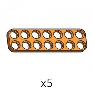 Plate (SPD-2b7(O)) 5pcs