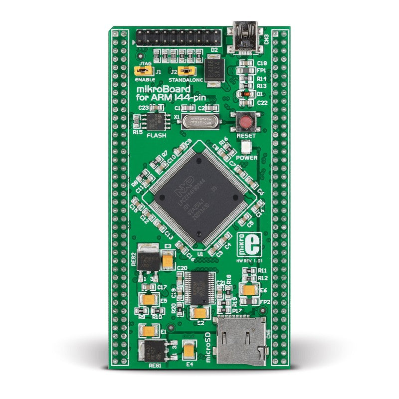 mikroBoard for ARM 144-pin