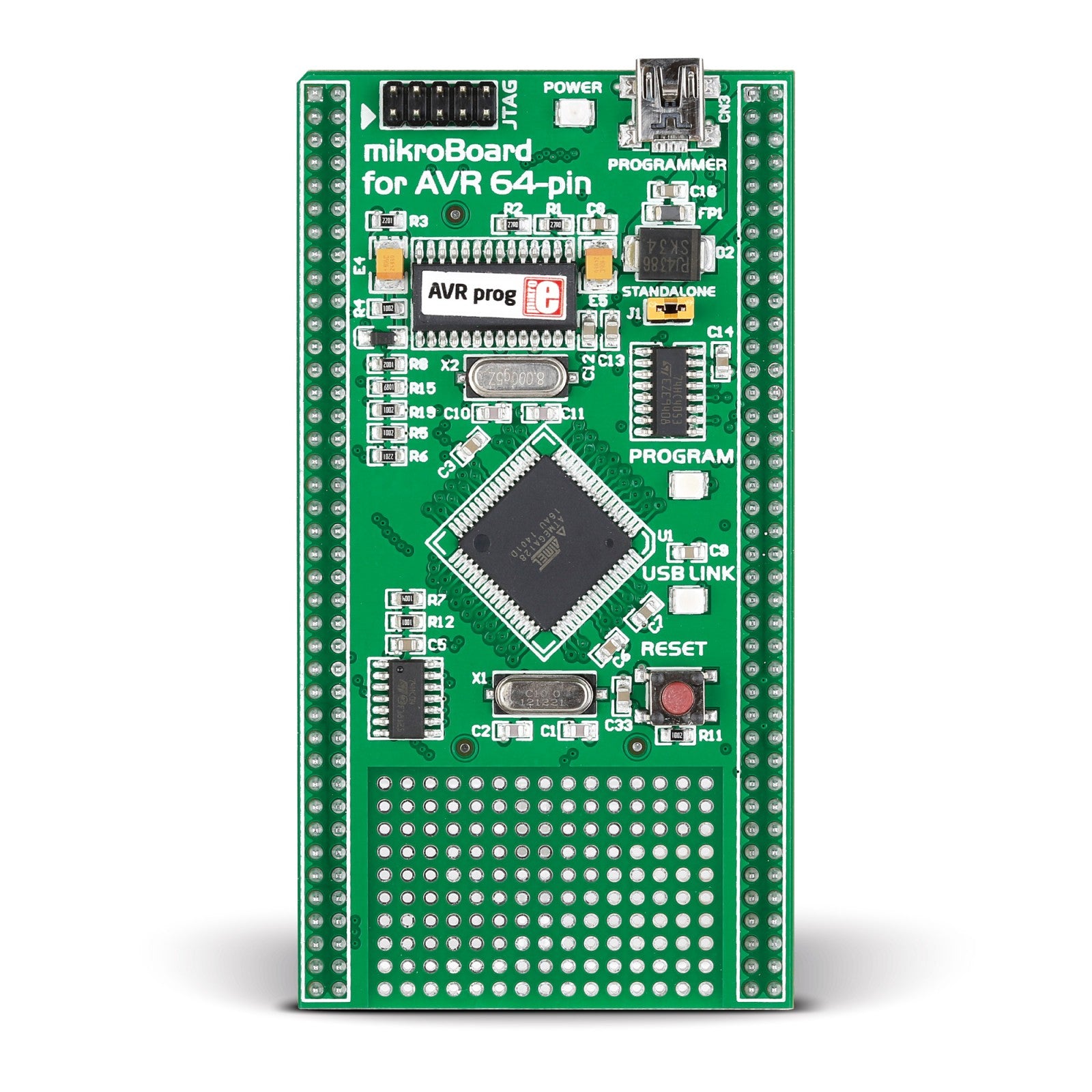 mikroBoard for AVR with ATmega128