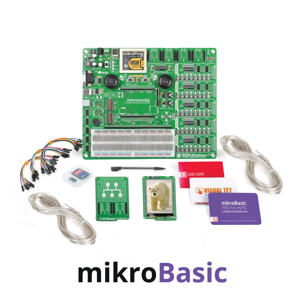 mikroLAB for mikromedia - PIC24EP mikroC