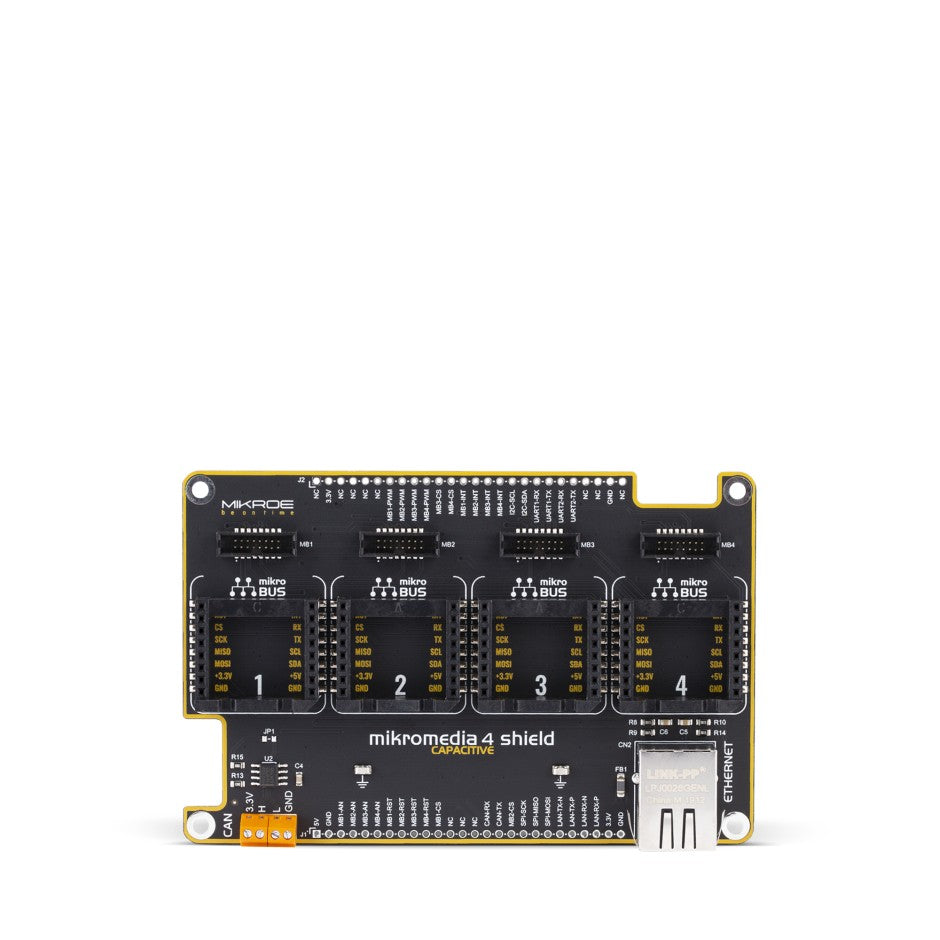 Mikromedia 4 CAPACITIVE shield