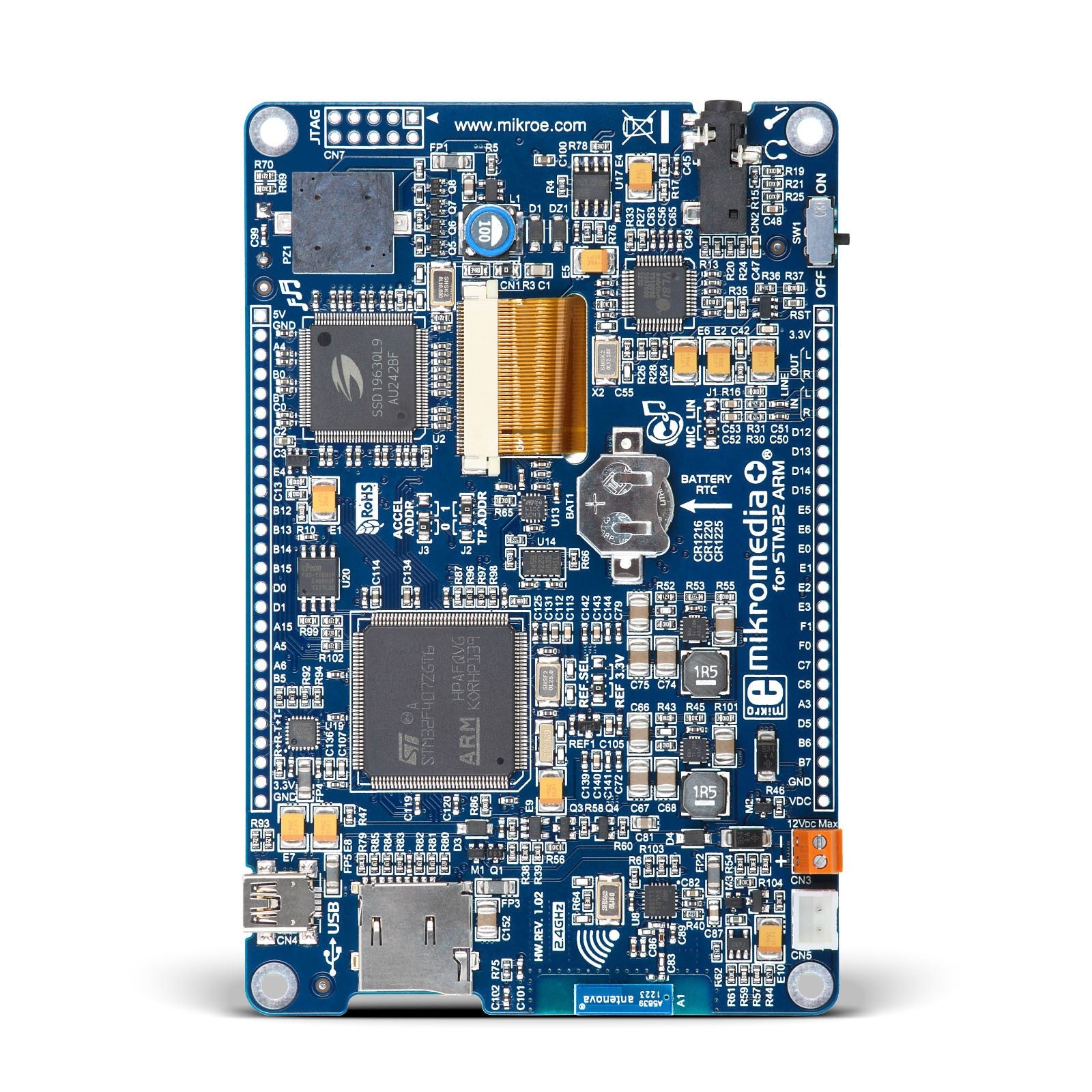 mikromedia Plus for STM32