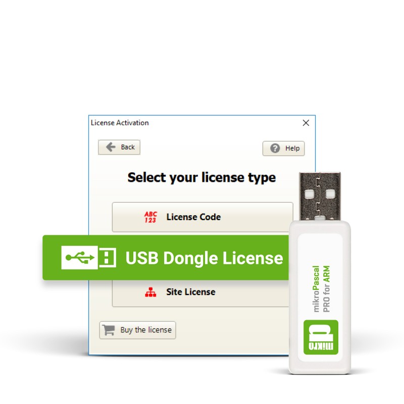 mikroBasic PRO for ARM USB Dongle