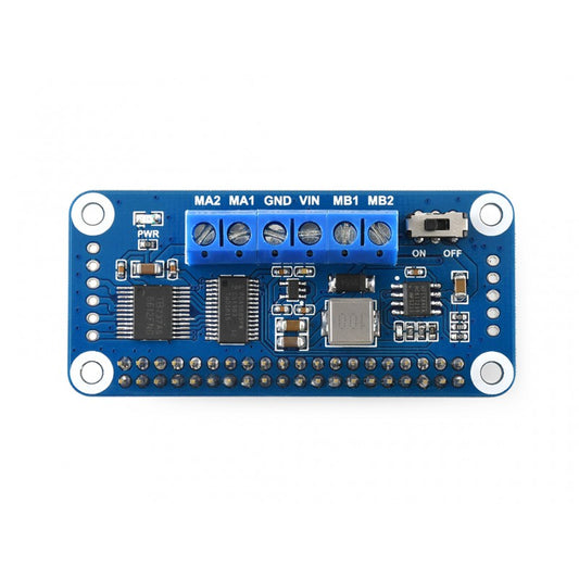 Motor Driver HAT for Raspberry Pi, I2C Interface