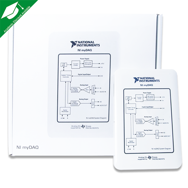 NI myDAQ with LabVIEW and Multisim 30-day Evaluation Software – MGSL