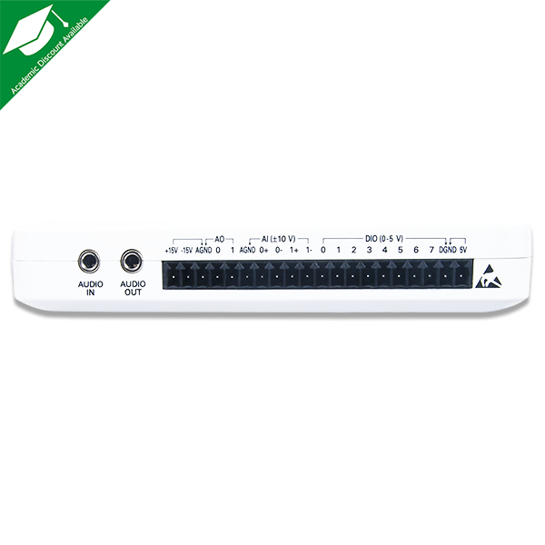 Python Mydaq NI myDAQ with LabVIEW and Multisim 30-day Evaluation Software – MGSL