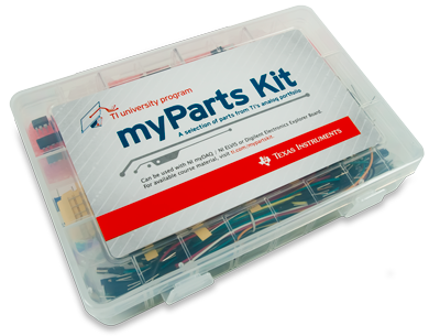 myParts Kit from Texas Instruments: Companion Parts Kit for NI myDAQ