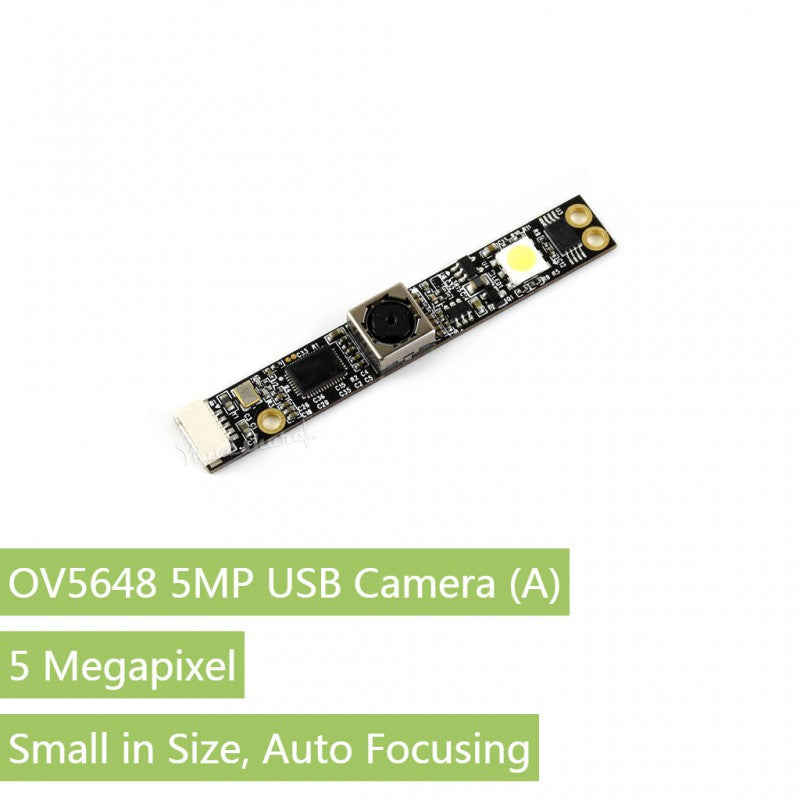 OV5648 5MP USB Camera (A), Small in Size, Auto Focusing
