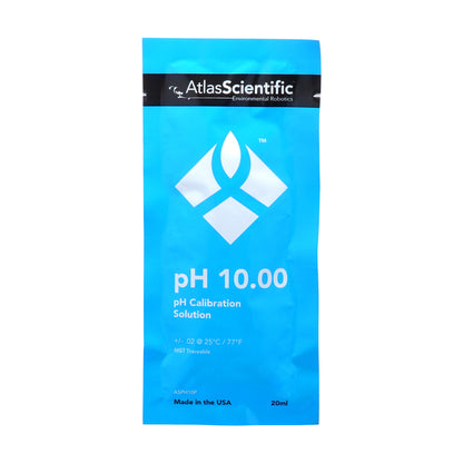 Atlas Scientific pH 10.00 Calibration Solution Pouch