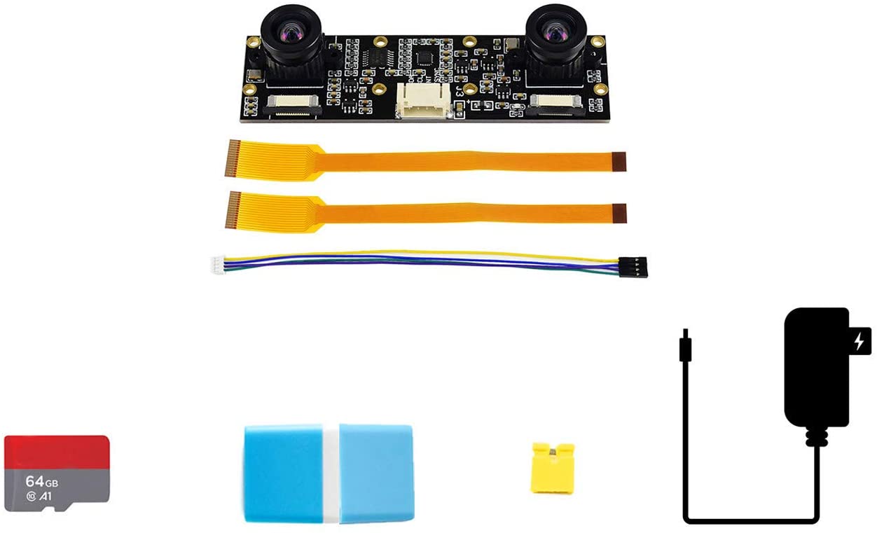 Jetson Nano Development Pack (Type D), with Binocular Camera, TF Card
