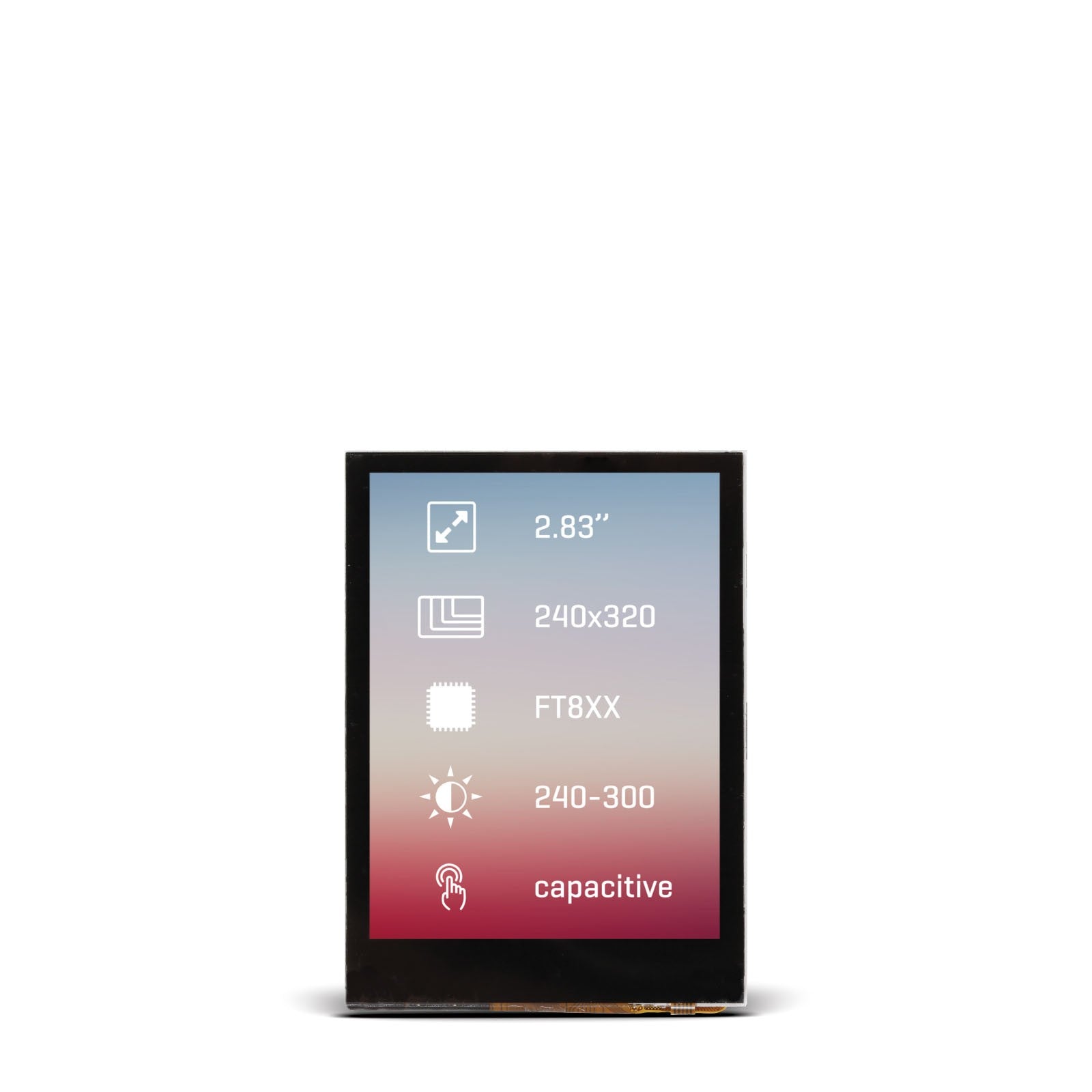 Riverdi Display 2.8" Cap