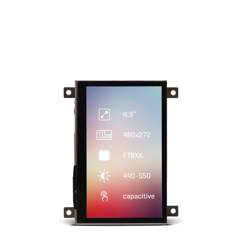 Riverdi Display 4.3" Cap