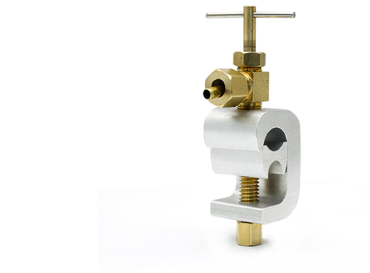 Atlas Scientific Saddle Valve with 1/4" Tubing Connector