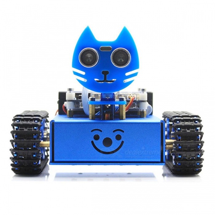 KitiBot, Starter Robot, Graphical Programming, Tracked Version