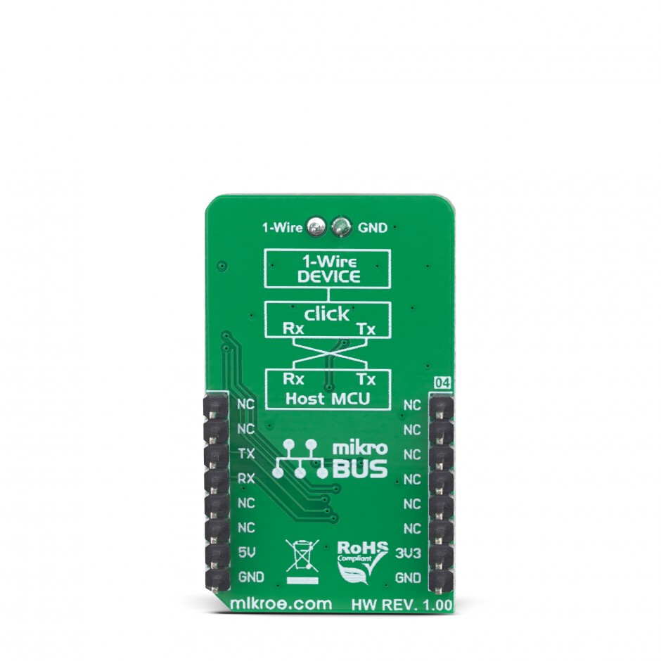 UART 1-Wire Click