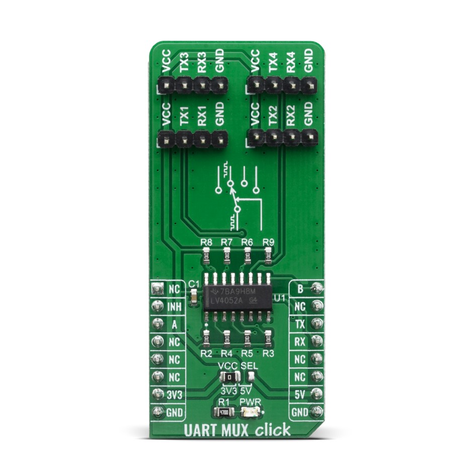 UART Mux click
