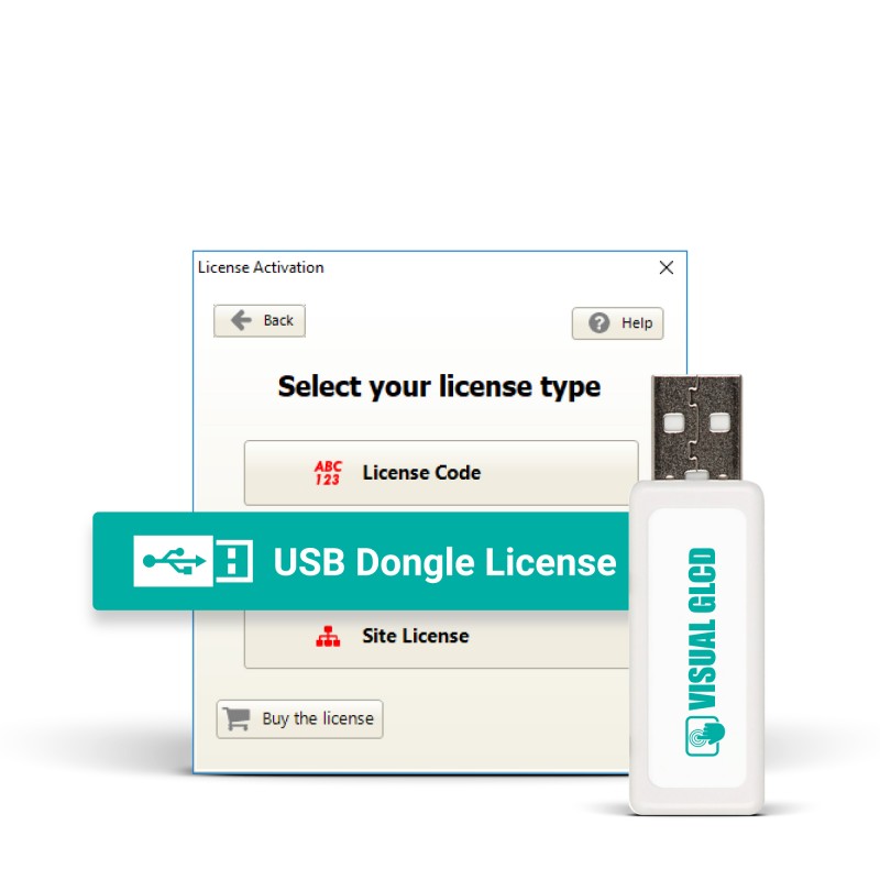 Visual GLCD USB Dongle