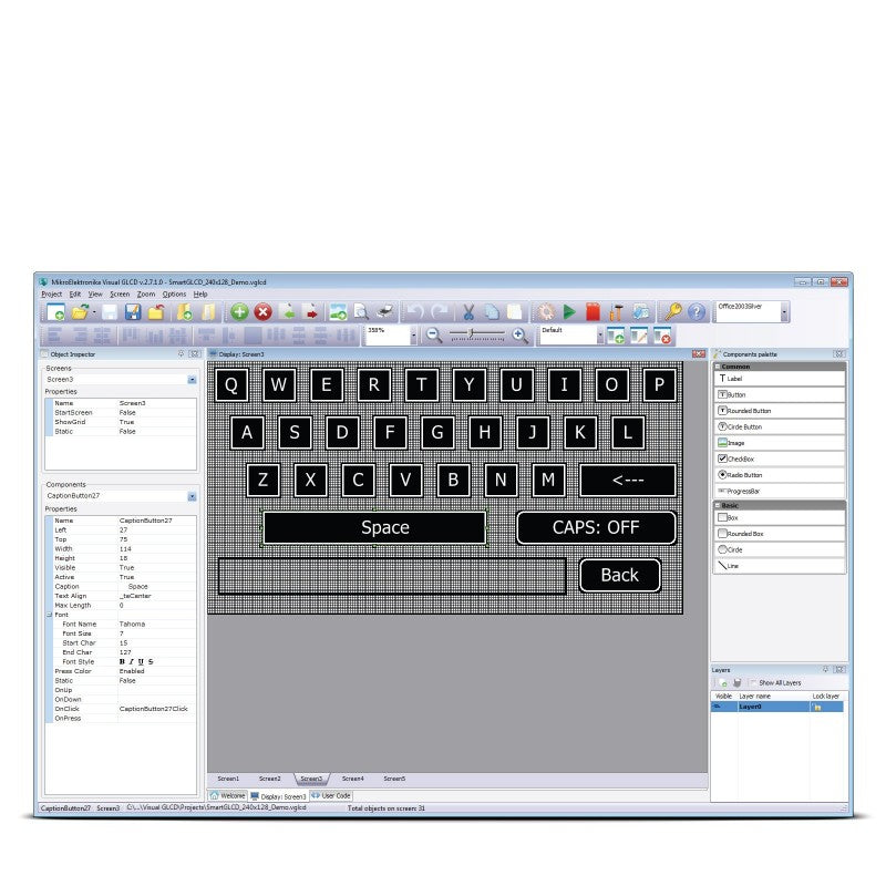 Visual GLCD USB Dongle