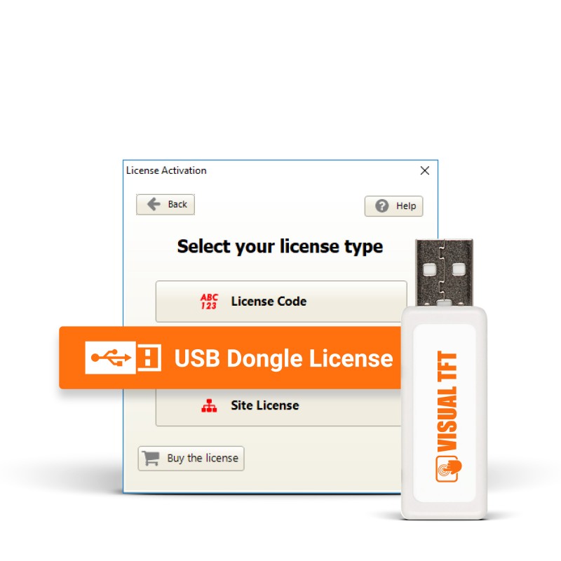 Visual TFT USB Dongle